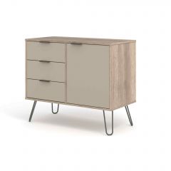 Augusta Driftwood small sideboard with 1 doors