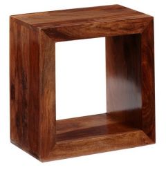 Cube Indian Bookcase - Single Hole