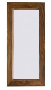 Cube Indian Wood Mirror