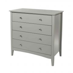 Como Grey 4 drawer chest