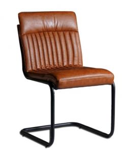 Brown Modern Dining Chairs  - Set of 2