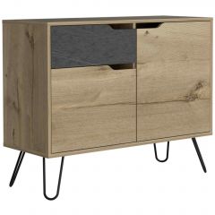 Manhattan small sideboard with 2 doors & 1 drawer 