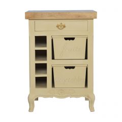 French Style Cream Cabinet