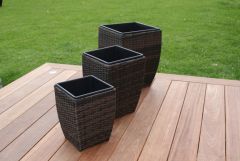 Planters Shaped / Brown
